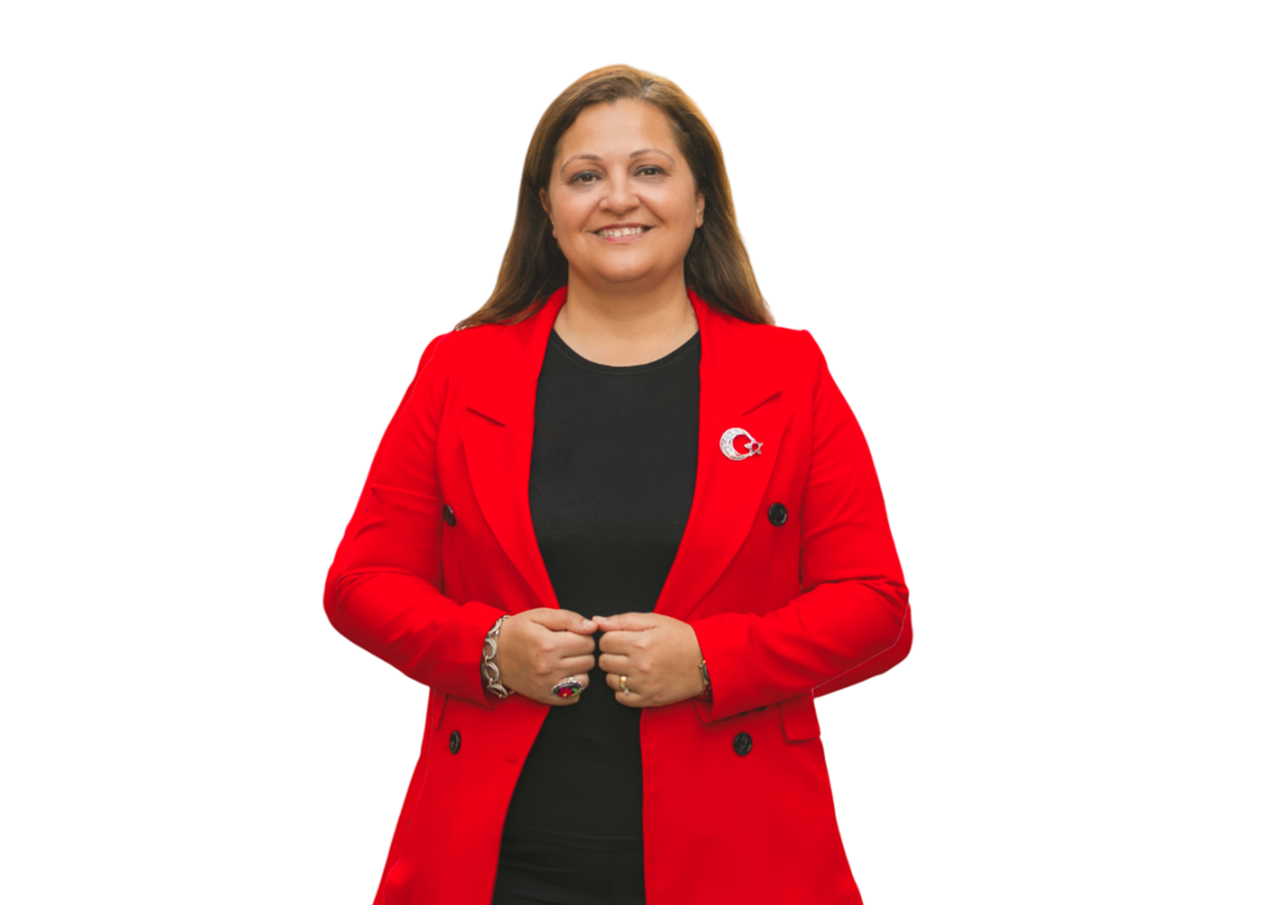 başkan kırmızı ceket